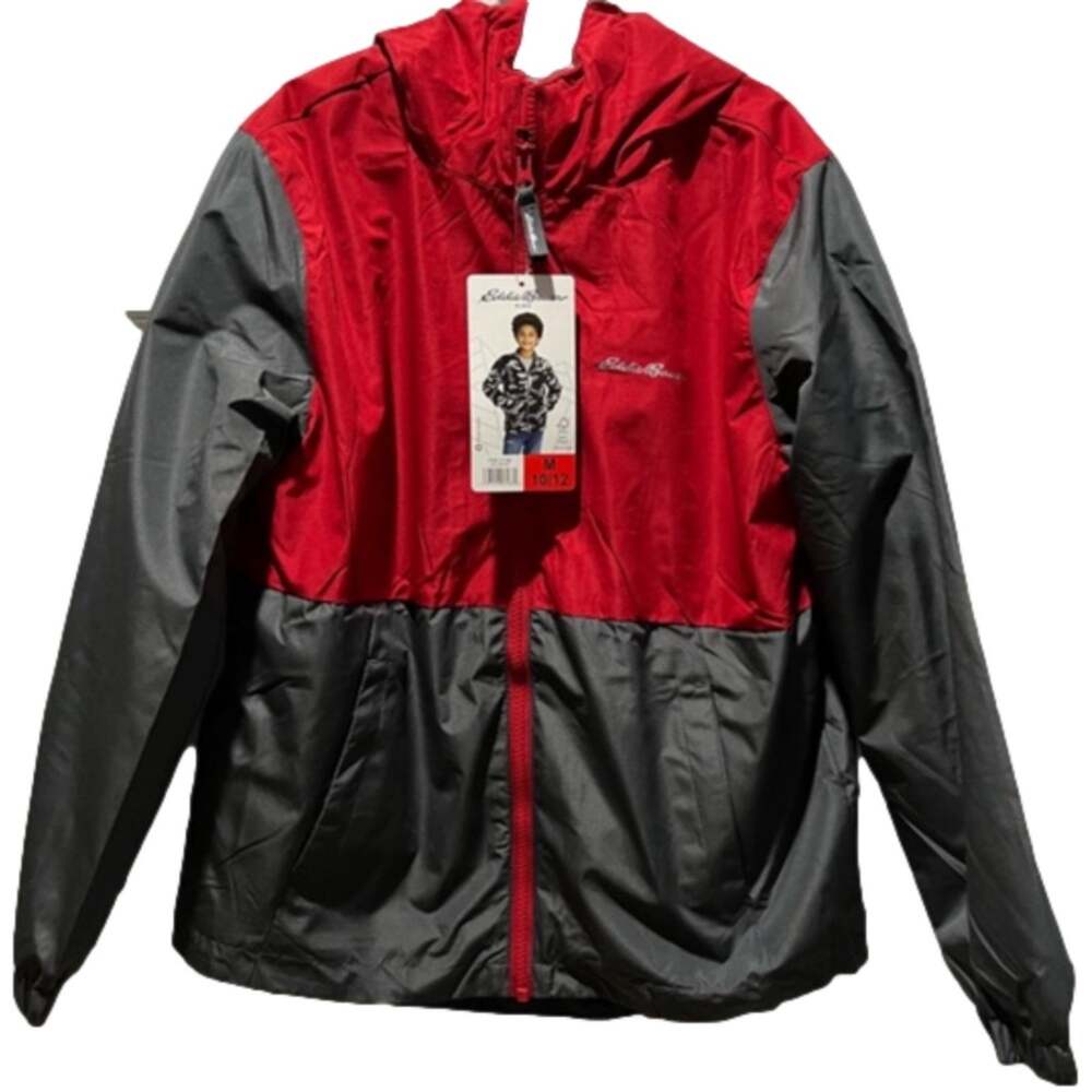 Eddie Bauer Boy’s Jacket 3 in 1 Red Chili Pepper Size Medium NWT